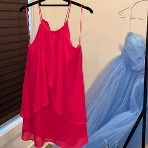 Hot pink Altar’d State dress size medium worn once